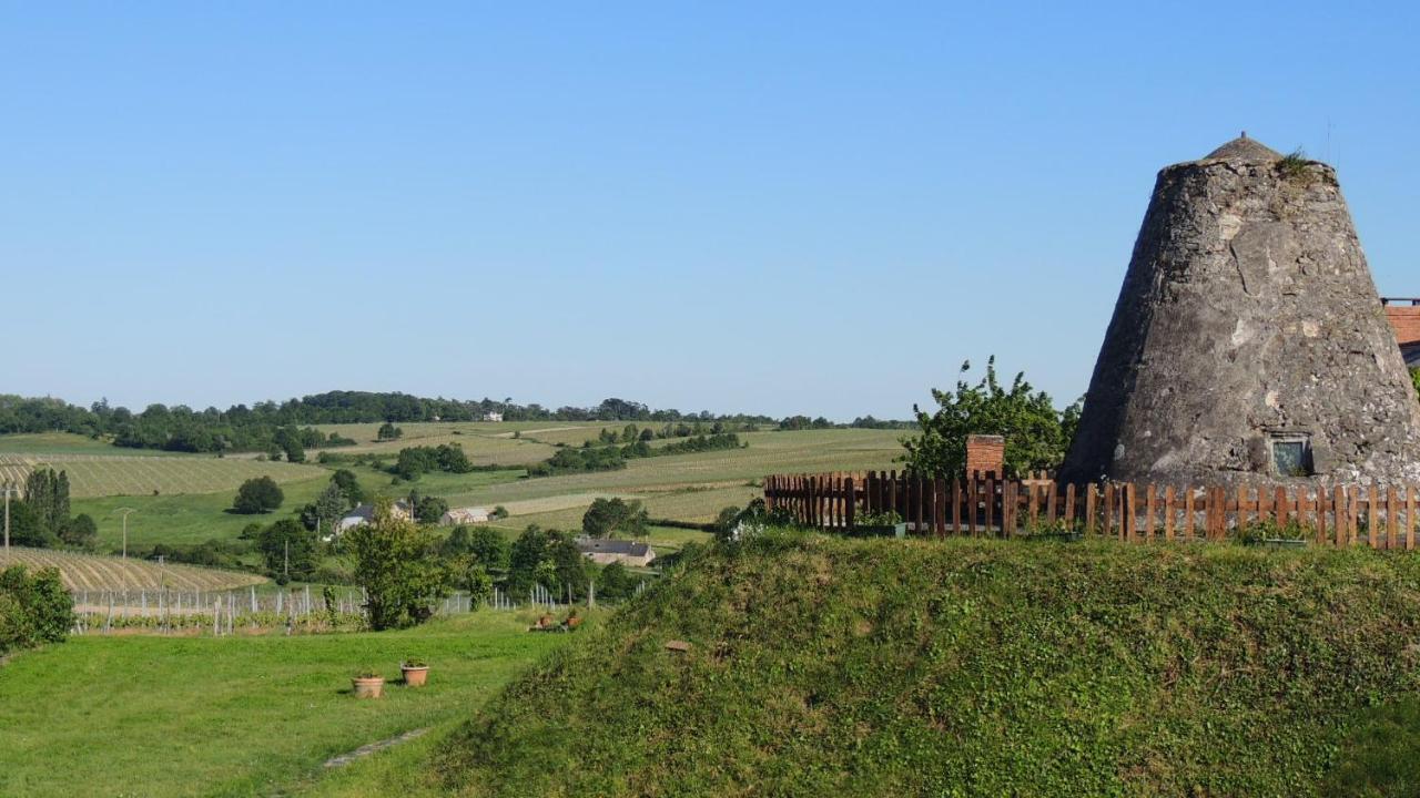 Gite Hyrom 5 Places Moulin De La Placette Faye-d'Anjou Esterno foto